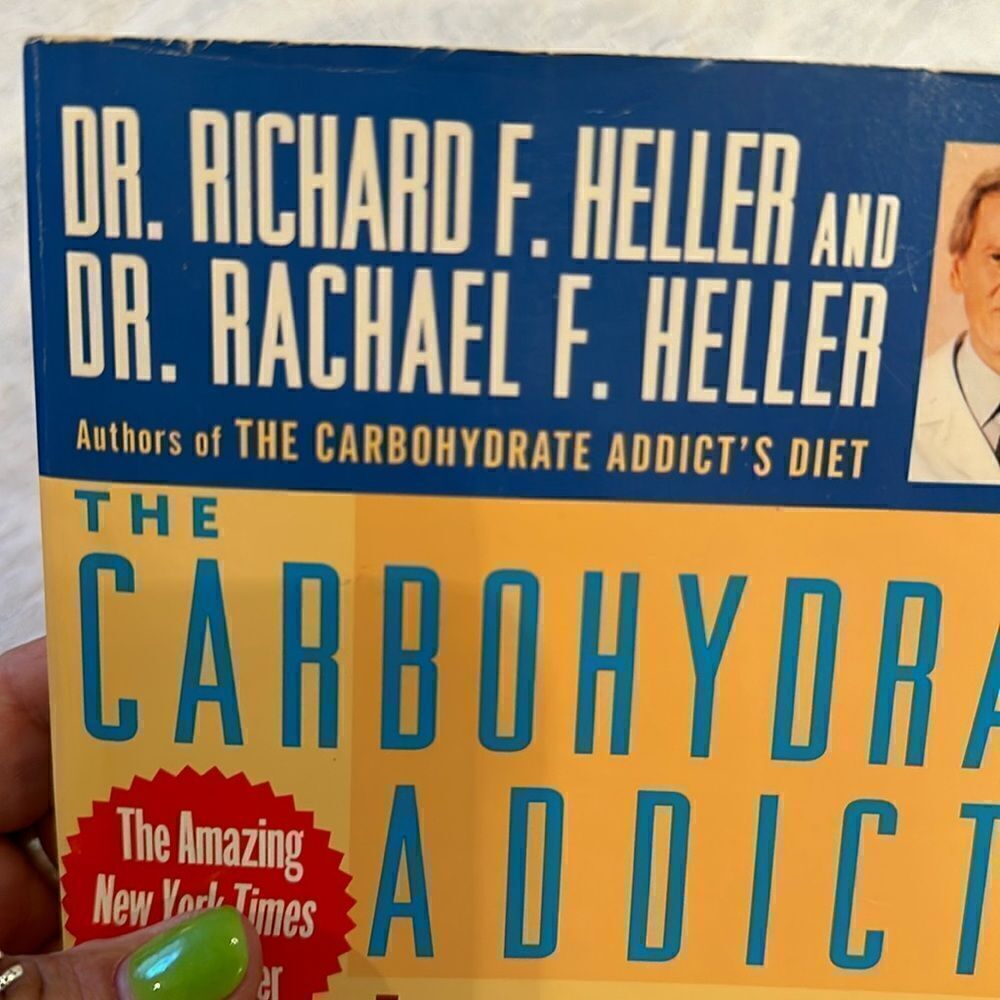 Cookbook Paperback Carbohydrate Addict’s Lifespan Program  Heller - Picture 5 of 12
